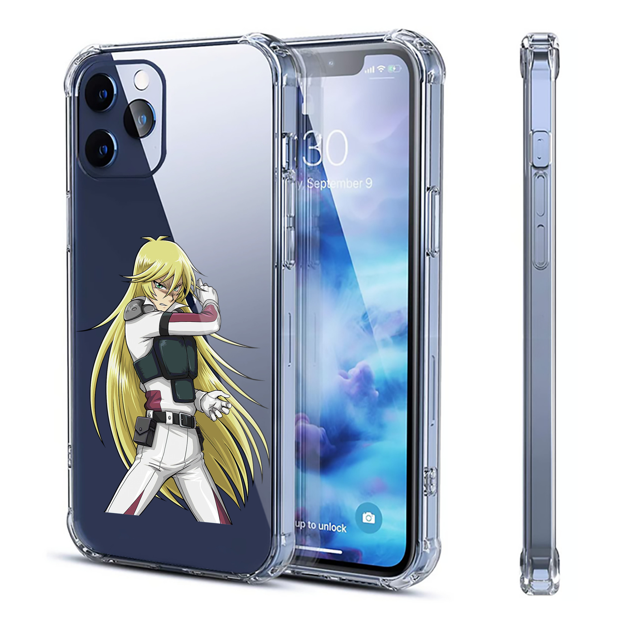 （画像用） 遊☆戯☆王 Yu-Gi-Oh! 【iPhone 12シリーズ対応】透明スマホケース（クリアソフトケース）